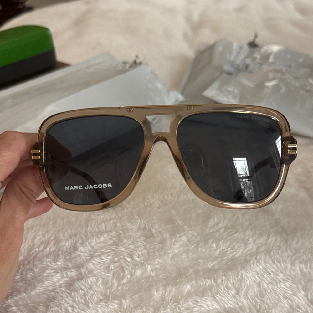 Brand new Marc Jacobs sunglasses. Beige.